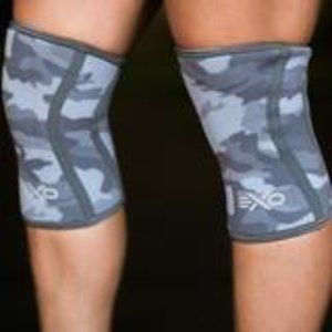 Exosleeve 5mm Knee Sleeve Pair (Grey Camo)